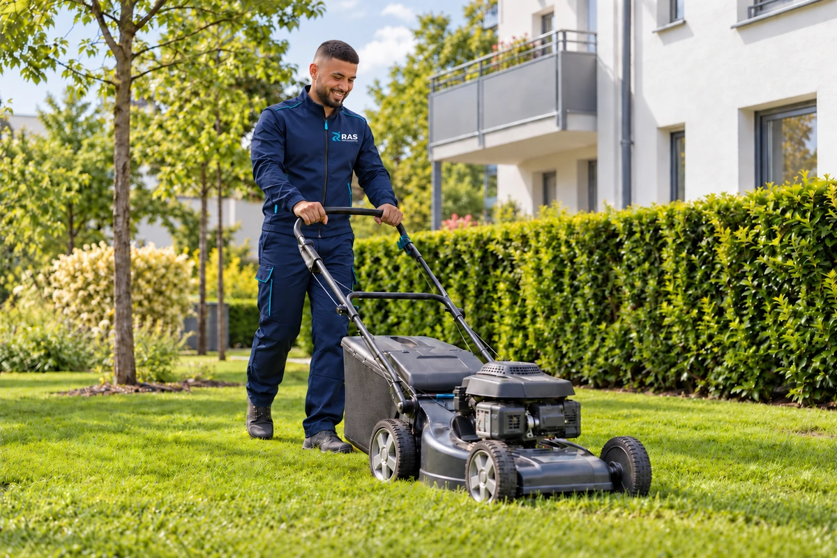 Gartenpflege mit RAS Gebäudeservice